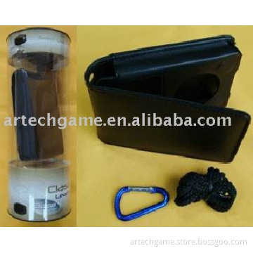 Video 30G Multifunction Leather Case compatible for IPOD